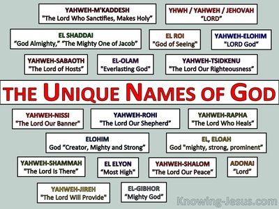 The Unique Names of God (devotional)07-26 (red)